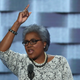 Donna Brazile, the interim chair of the Democratic National Committee, speaking at the Democratic National Convention in Philadelphia on July 26, 2016
Alex Wong/Getty Images